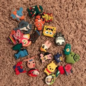 Croc charms, jibbitz , pins